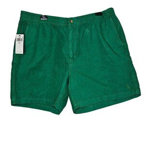 Polo Ralph NWT Lauren Mens Classic‎ Fit 6" Green Chino Shorts Cotton Pockets XXL